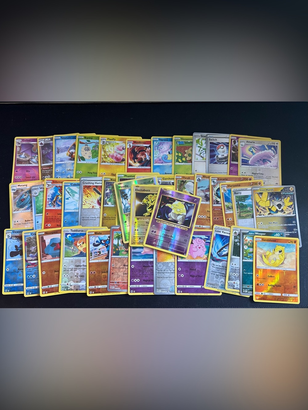 Lot of Pokemon Reverse Holo Cards NM condition - lot 1